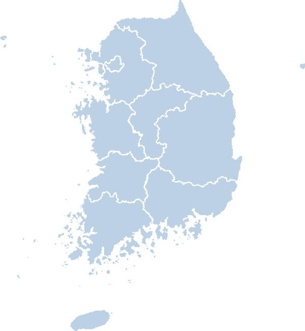 KOREA Map